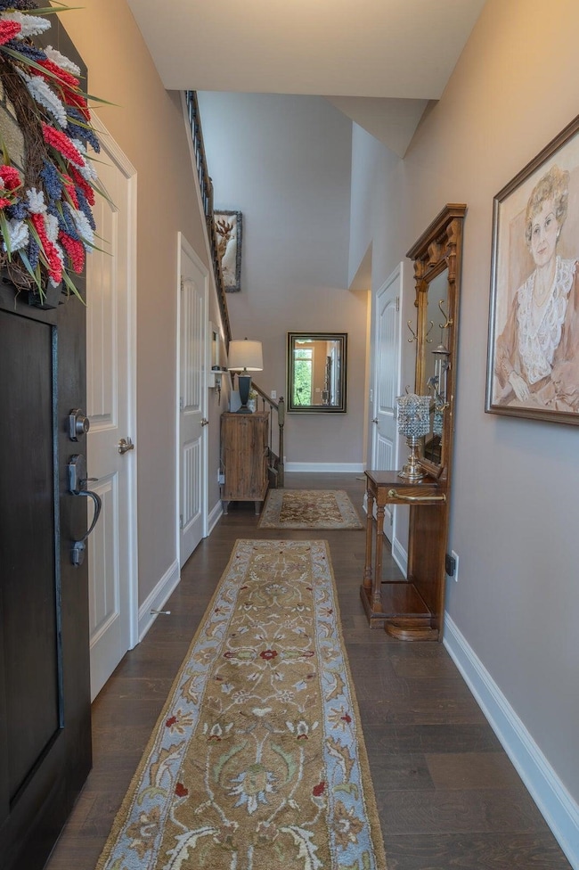 Elegant entrance hall.