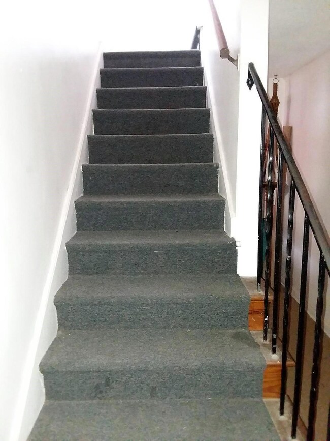 Downstairs hallway