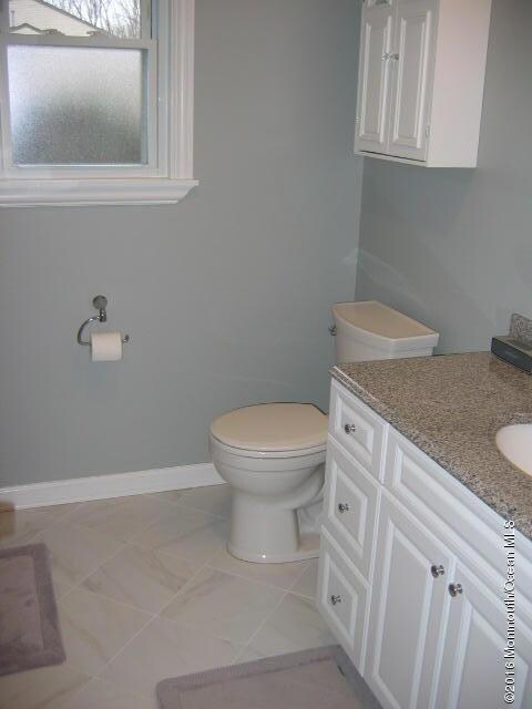Remodeled bath.