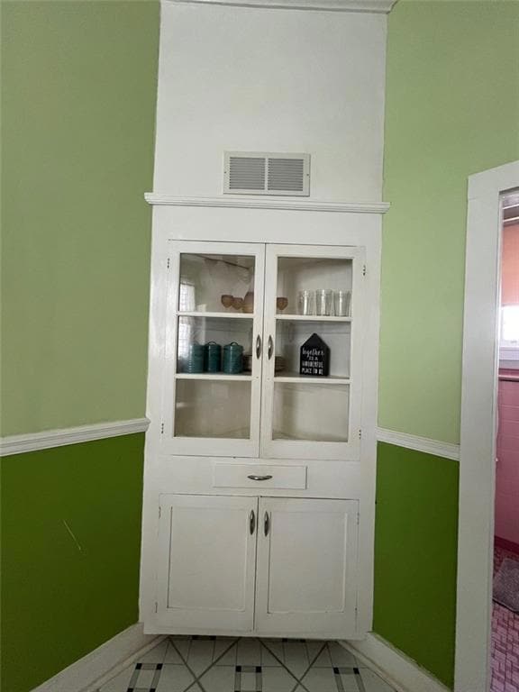 Built in pantry