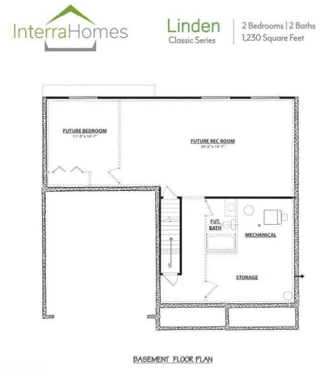 Linden lower floor plan