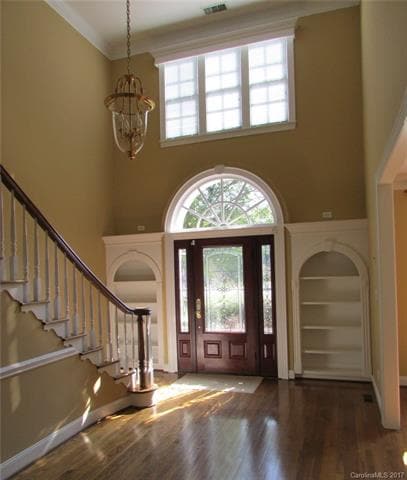 This is another view of the grand entrance and fro