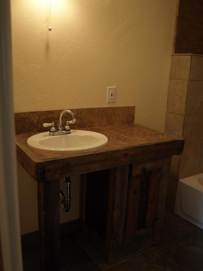 Custom Barn wood Vanity