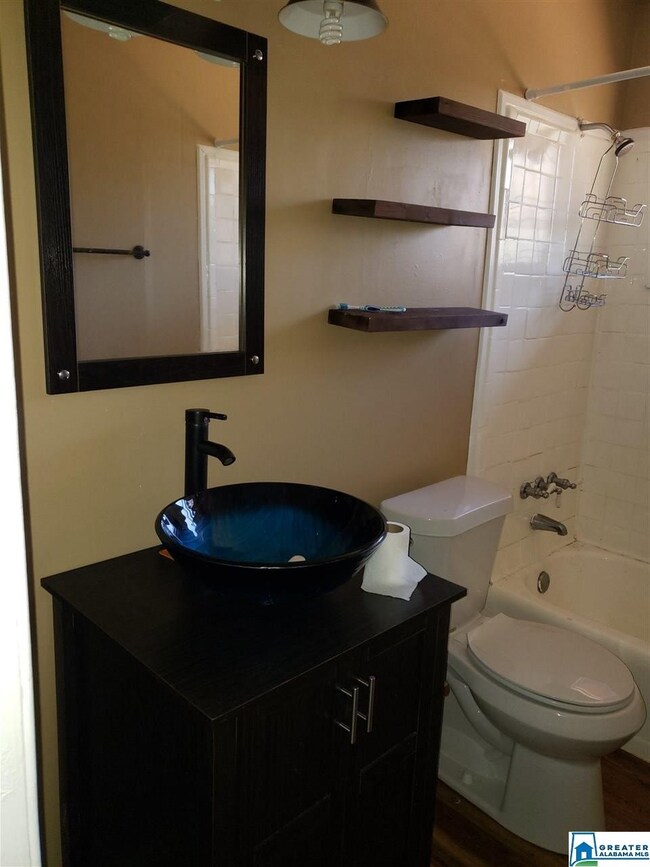 Main bathroom has been updated.  Nothing at all to