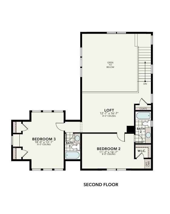 View of floor plan / room layout