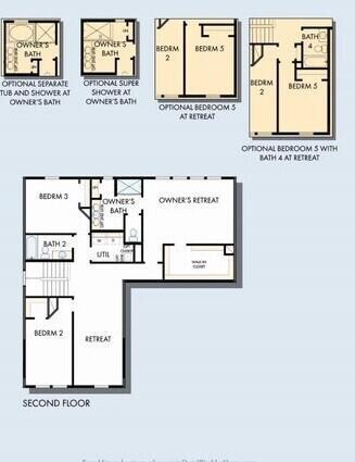 bridges floor plan second floor