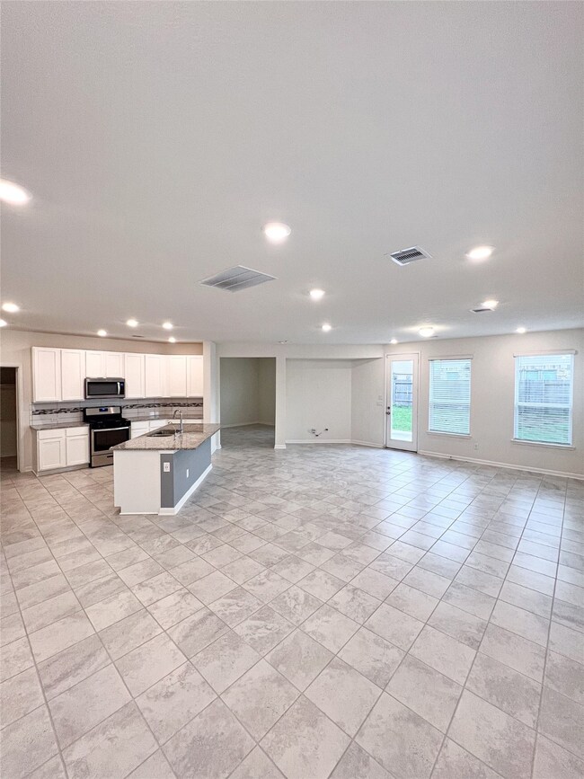 Open Kitchen/Living Area