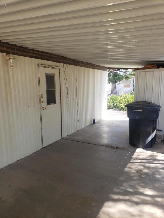 Carport Entry