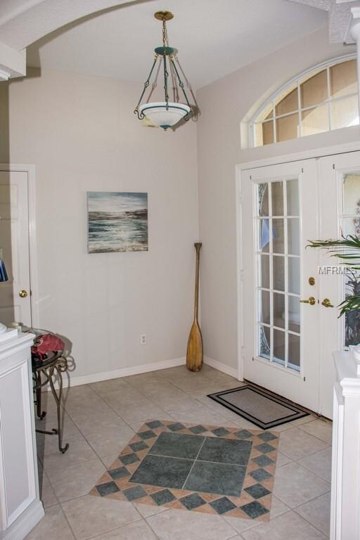 The double doors lead into to a large 7x10 entranc
