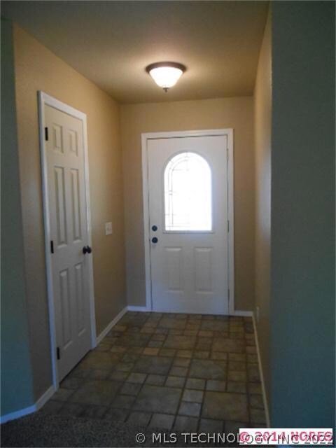 tiled entry