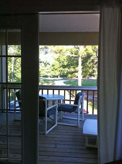 Bedroom french doors to deck