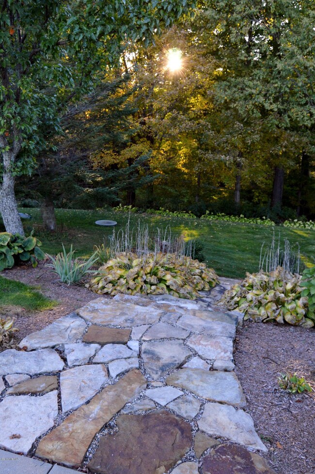 Back walkway