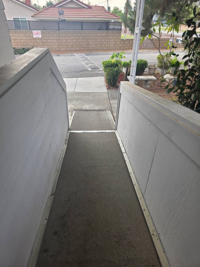 Ramp to front porch