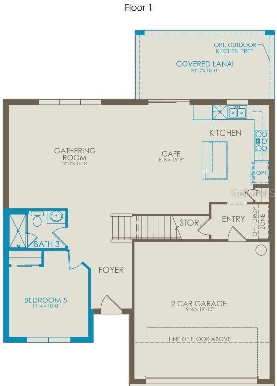 Floor Plan - Floor One