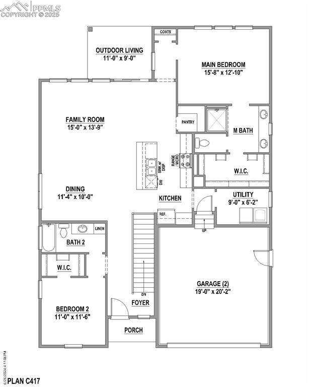 Floor plan / room layout