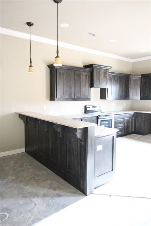 Kitchen with bar area!