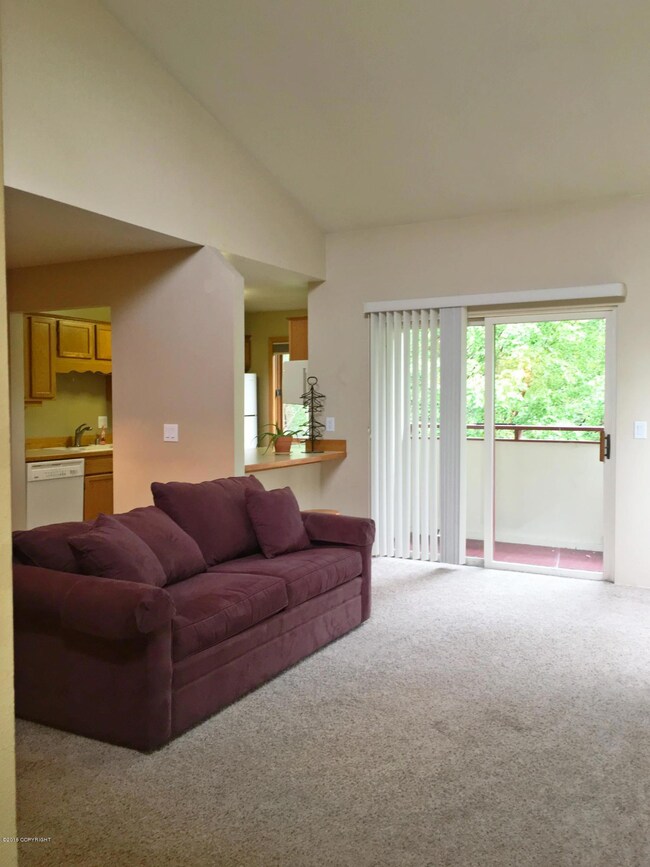 Vaulted Living Room