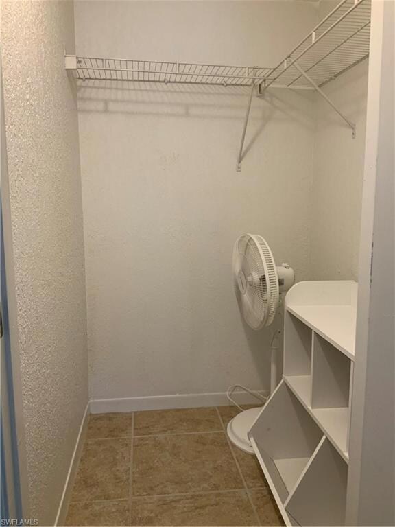 Walk in Closet with Extra Storage