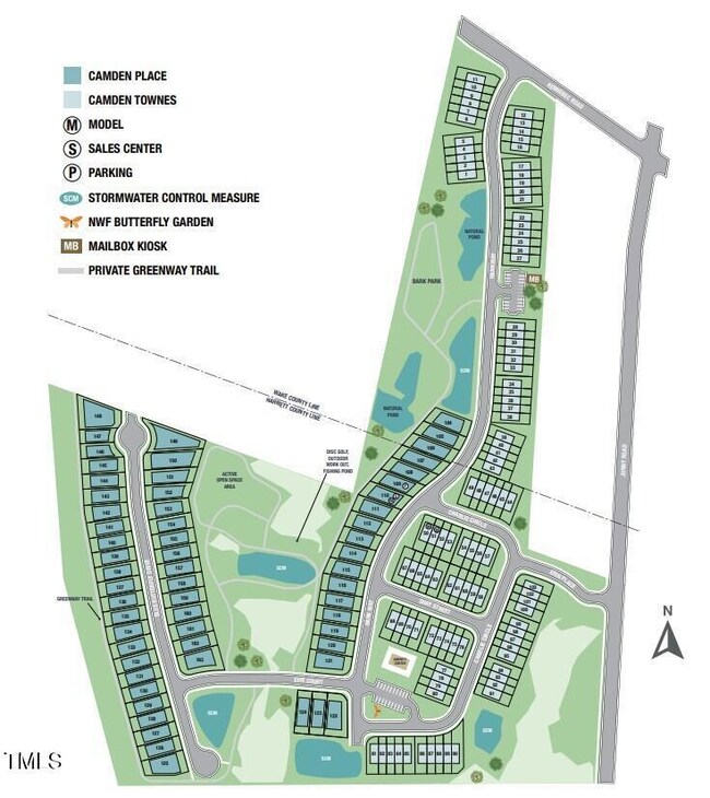camden site map