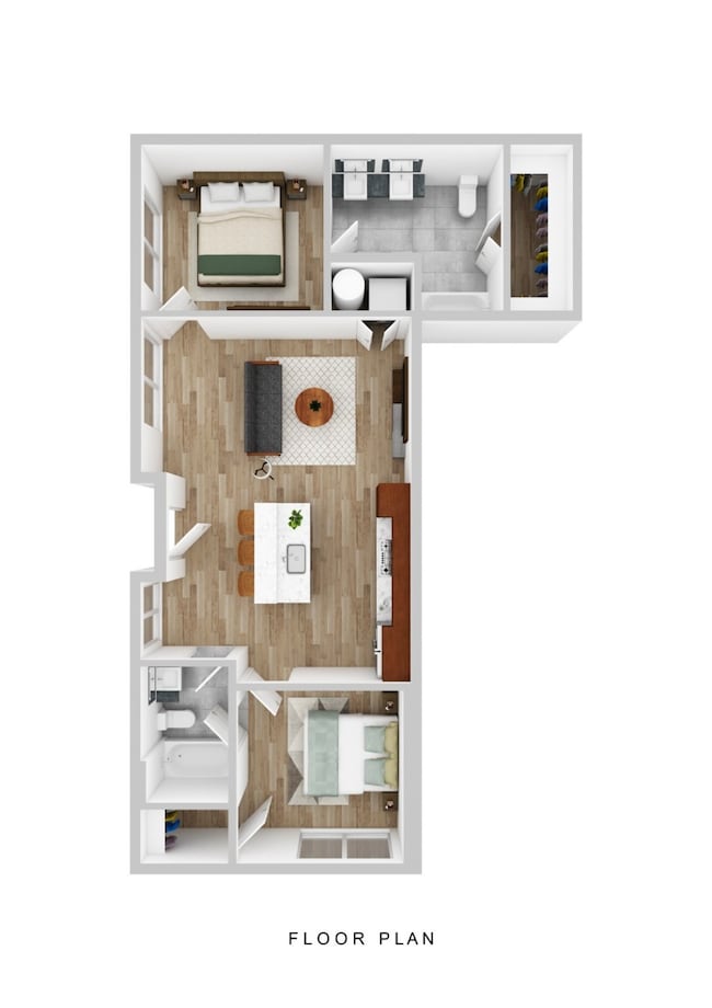 View of floor plan / room layout