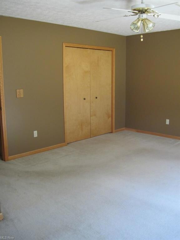 Master bedroom double door closet