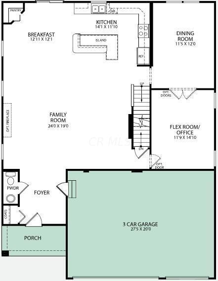1st Floor Plan