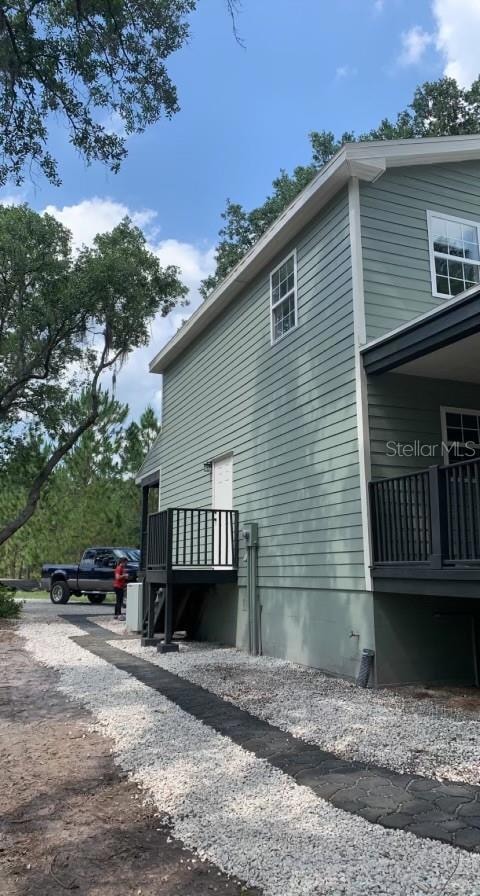 Side of house