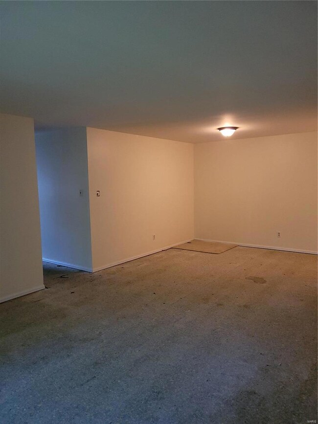 Carpet is removed