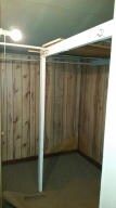 Walk-in closet off bedroom
