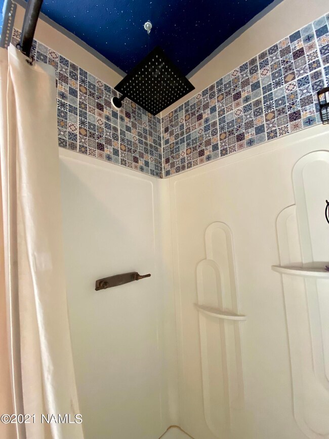 Master shower