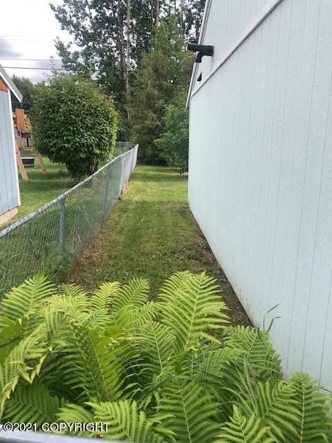 Left side of home