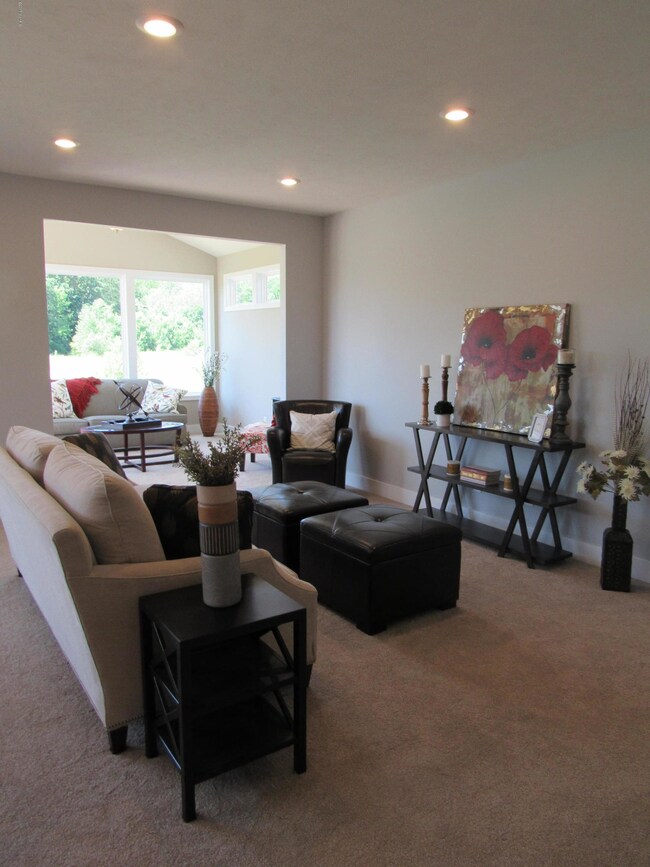 Living room leading to MI room