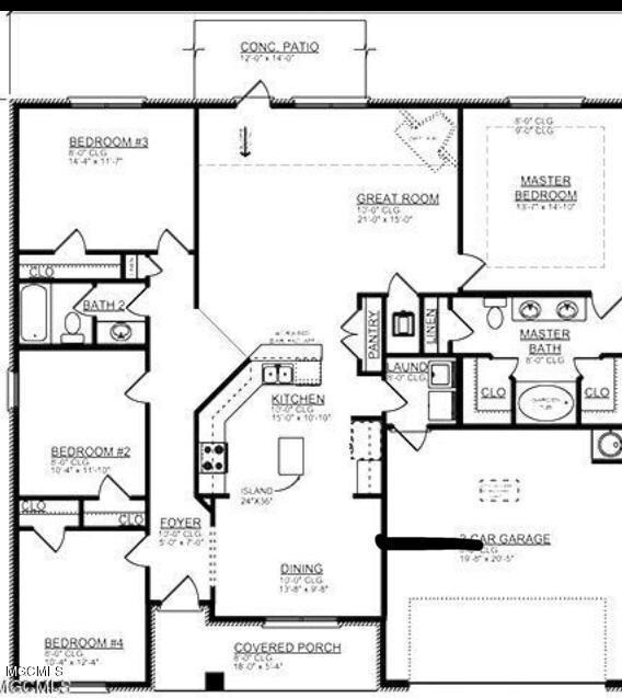 1930 floor plan