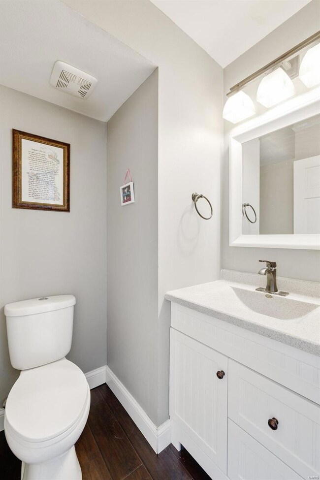 1/2 bath on main level
