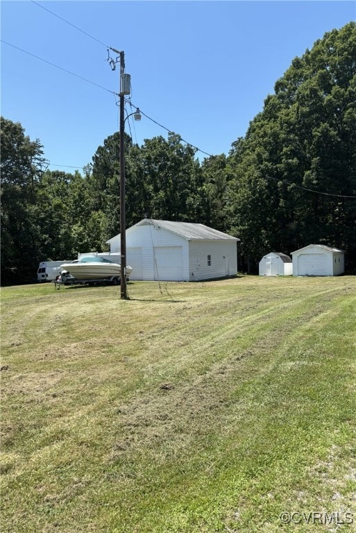 2 car Garage and sheds