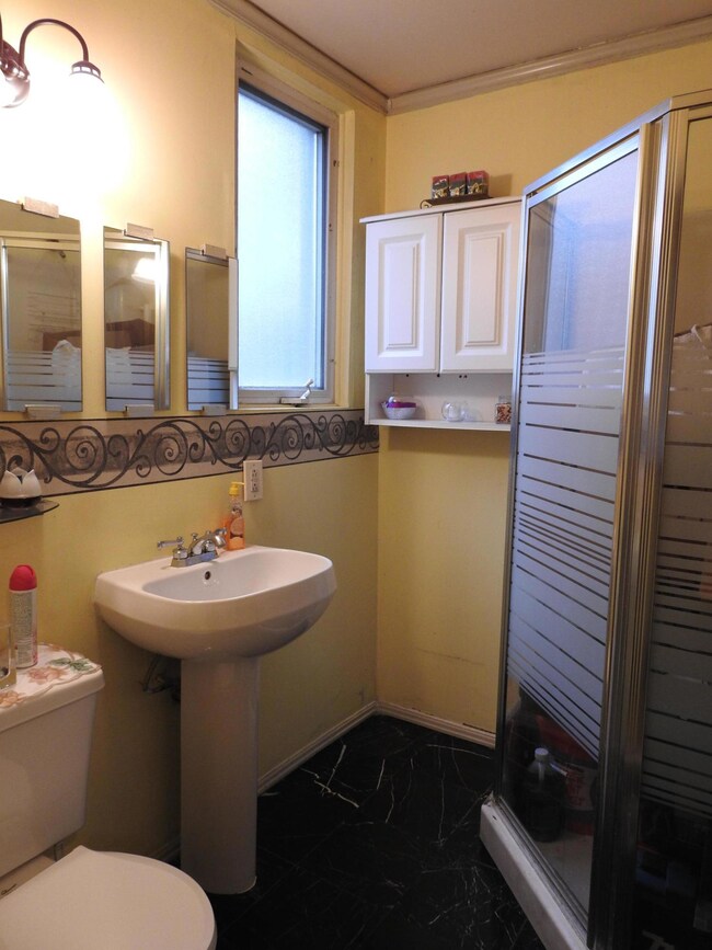 3/4 Bath on 1st Floor
