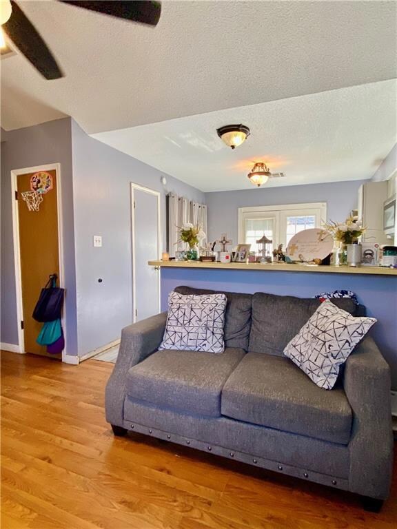Living Room looking into kitchen