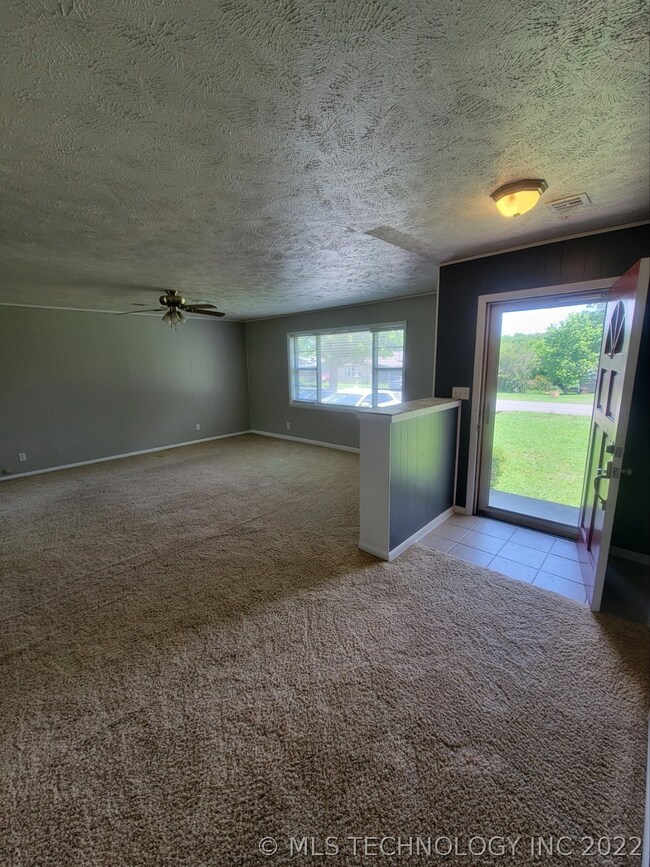 Entryway and Living Room