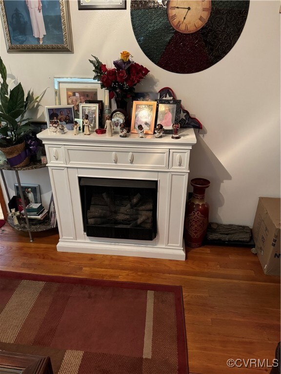 Room details featuring hardwood / wood-style floor