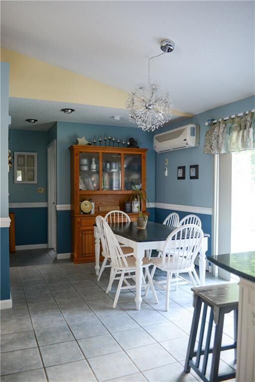 Standing in kitchen looking into dining