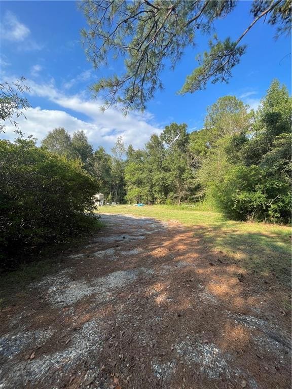  Gravel Road to back of Property