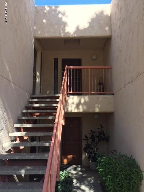 Front of condo