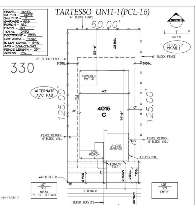 plot plan 330