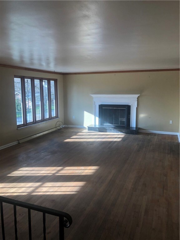 Main Level Living Room with hardwood floors tons o