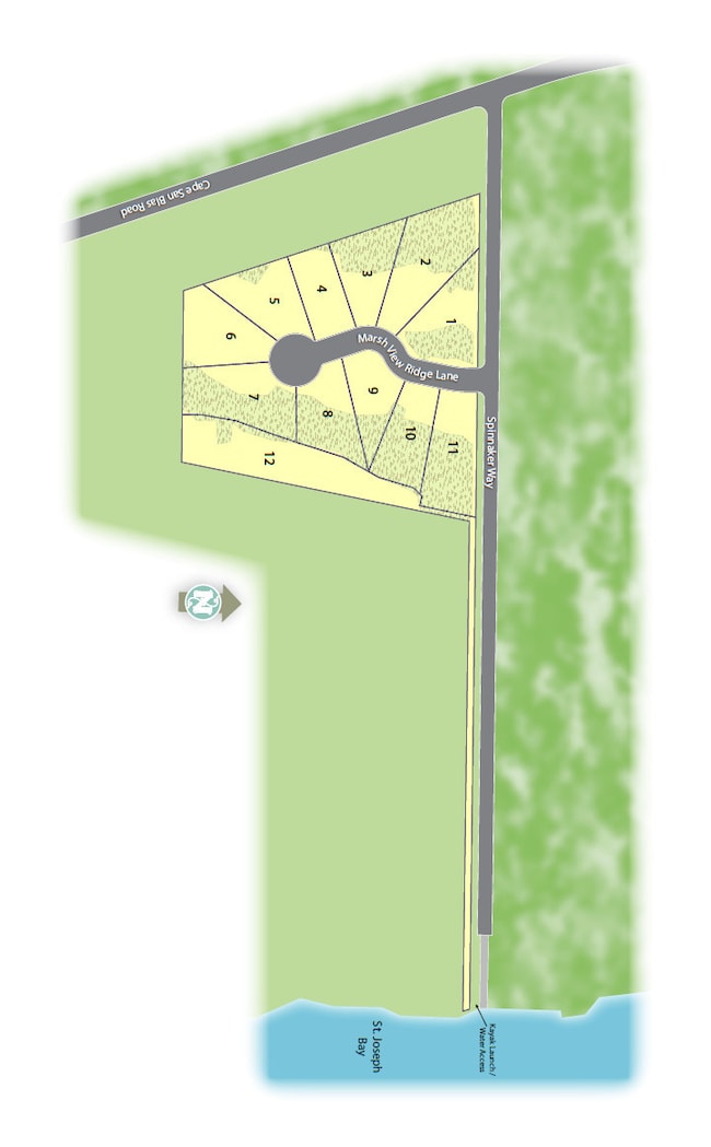 Redfish Cove Map
