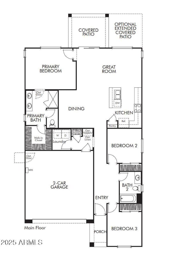 3501 Floor Plan Garage Left