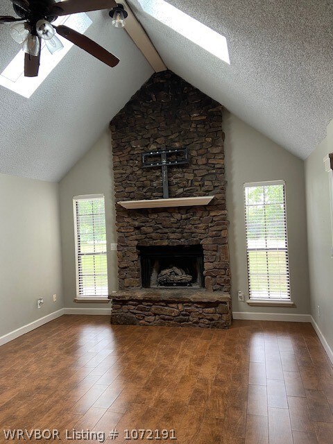 fire place living area
