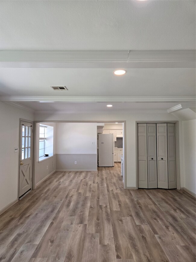This photo showcases a bright, open-concept living