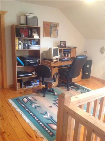 Sellers using as office area upstairs. 