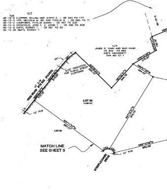plat Lot 24 14.88ac Steeplechase Dr off